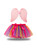 Colorful Tulle Angel Wing Tutu Skirt