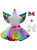 Rainbow Tutu Four Piece Mesh Skirt 