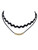 Gold Double Layers Choker Necklace