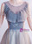 In Stock:Ship in 48 Hours Blue Tulle Pleats Beading Prom Dress