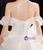 In Stock:Ship in 48 Hours White Ball Gown Organza Wedding Dress