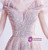 In Stock:Ship in 48 Hours Pink Tulle Off the Shoulder Sequins Prom Dress