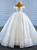 White Ball Gown Satin Pleats Pearls Wedding Dress