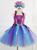 Girls Tulle Sequins Tutu Birthday Dress