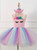 Girls Pink Unicorn Tulle Tutu Costume Dress