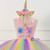 Handmade Girls Unicorn Tulle Tutu Dress