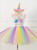 Handmade Made Girls Unicorn Tulle Tutu Dress Handmade Made Girls Unicorn Tulle Tutu Dress