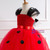 Christmas Ladybug Cospaly Red Tutu Dress