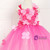 Pink Tulle Tutu Flower Princess Dress