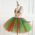 Christmas Tulle Sequins Tutu Dress