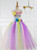 Girls Cartoon Fox Tulle Tutu Dress