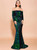In Stock:Ship in 48 Hours Cheap Green Mermaid Sequins Party Dress