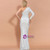 In Stock:Ship in 48 Hours Fashion White Mermaid One Shoulder Party Dress