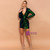 In Stock:Ship in 48 Hours Green Sequins Long Sleeve Party Dress