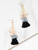 Color Block Layered Tassel Drop Earrings
