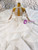 White Tulle Halter Beading Wedding Dress With Train