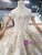 Champagne Ball Gown Sequins Appliques Flower Girl Dress