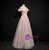 Pink Tulle Off the Shoulder Beading Prom Dress