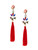 Tassel Drop Earrings With Jewelry