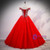 Red Tulle Off the Shoulder Beading Sequins Quinceanera Dress