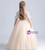 Champagne Tulle Sequins Flower Girls Dress