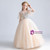 Champagne Tulle Sequins Flower Girls Dress
