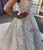 White Straps Sequins Beading Advanced Custome Wedding Dress