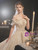 Ball Gown Sequins Beading Wedding Dress With Long Train