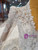 Luxury V-neck Long Sleeve Beading Sequins Wedding Dress