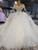 Tulle Beading Sequins Off the Shoulder Wedding Dress