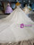 Ball Gown Tulle Sequins Beading Off the Shoulder Wedding Dress