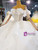 White Tulle Beading Corset Off the Shoulder Wedding Dress