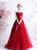 In Stock:Ship in 48 Hours Red Tulle Strapless Prom Dress