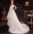 In Stock:Ship in 48 Hours White Tulle Satin Wedding Dress