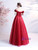 In Stock:Ship in 48 Hours Sexy Red Tulle Beading Prom Dress