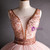 Pink Ball Gown Tulle Sequins Bling Bling Beading Quinceanera Dress