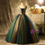 Colorful Tulle V-neck Embroidery Quinceanera Dress