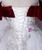 White Tulle Appliques Beading Quinceanera Dress