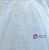 White Sequins Appliques Long Sleeve Beading Wedding Dress