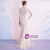 Luxury Champagne Mermaid Lace Beading Prom Dress