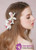 Lively Hair Ornaments With Flowers