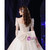 In Stock:Ship in 48 Hours Tulle Lace Puff Sleeve Beading Wedding Dress