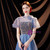 In Stock:Ship in 48 Hours Blue Sequins Puff Sleeve Prom Dress