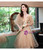 In Stock:Ship in 48 Hours Gold Tulle Sequins Short Prom Dress