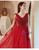 In Stock:Ship in 48 Hours V-neck Tulle Beading Prom Dress