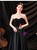 In Stock:Ship in 48 Hours Black Satin Sweetheart Prom Dress