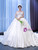Ball Gown White Satin Sweetheart Wedding Dress