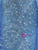 Sky Blue Satin Sequins Beading Prom Dress