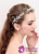 Elegant Alloy Wedding Hair Jewelry With Pearls