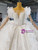 White Sequins Beading Cap Sleeve Wedding Dresss